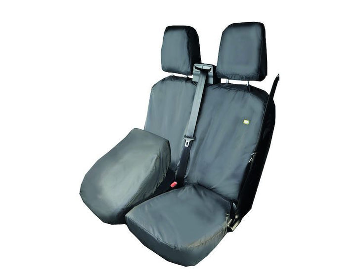 TRANSIT CUSTOM HDD* SEAT COVER DOUBLE PASSENGER SEAT, GREY