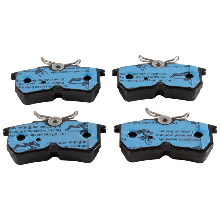 FIESTA REAR BRAKE PADS 4 WHEEL DISC COMFORT 06/2015-