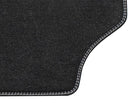 TRANSIT CUSTOM 01/2012-09/2023 CARPET FLOOR MATS REAR,BLACK