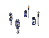 FIESTA® COILOVER SUSPENSION KIT STAINLESS STEEL WITH POWDER COATED SPRINGS IN ULTRAMARINE BLUE