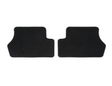 TRANSIT TOURNEO CONNECT REAR VELOUR CARPET FLOOR MATs CONTOURED BLACK 2022-ONWARDS