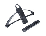 COAT HANGER WITH DOCKING UNIT,MATT BLACK