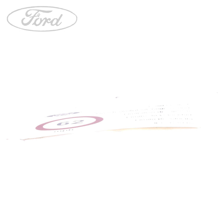 TRANSIT TRANSIT SPEED LIMITER DECAL