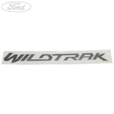 RANGER TAILGATE WILDTRAK NAME PLATE DECAL BADGE GREY