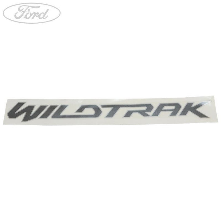 RANGER TAILGATE WILDTRAK NAME PLATE DECAL BADGE GREY