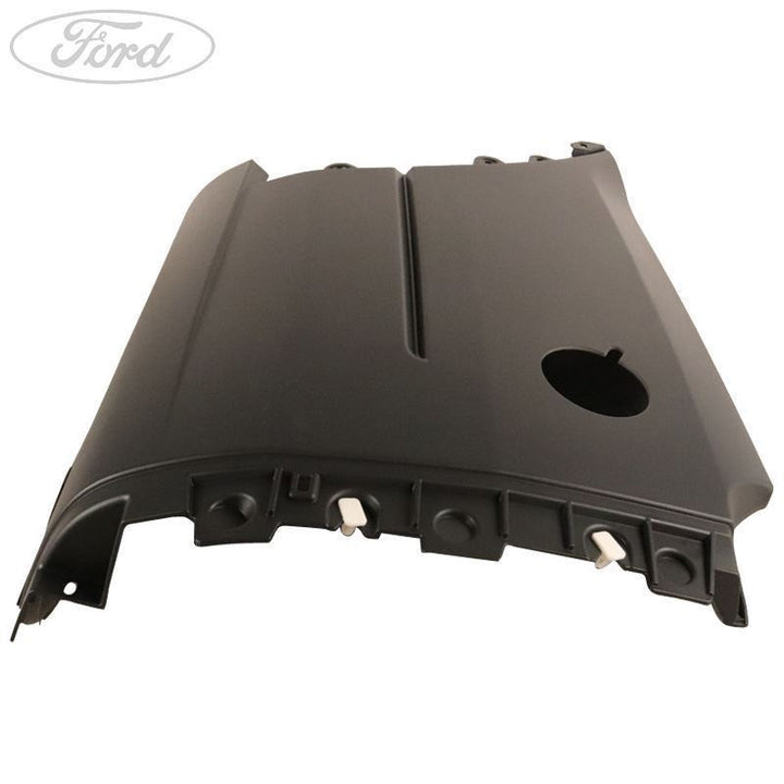 TRANSIT REAR N/S BUMPER END CAP GRAINED GREY 2014-2019