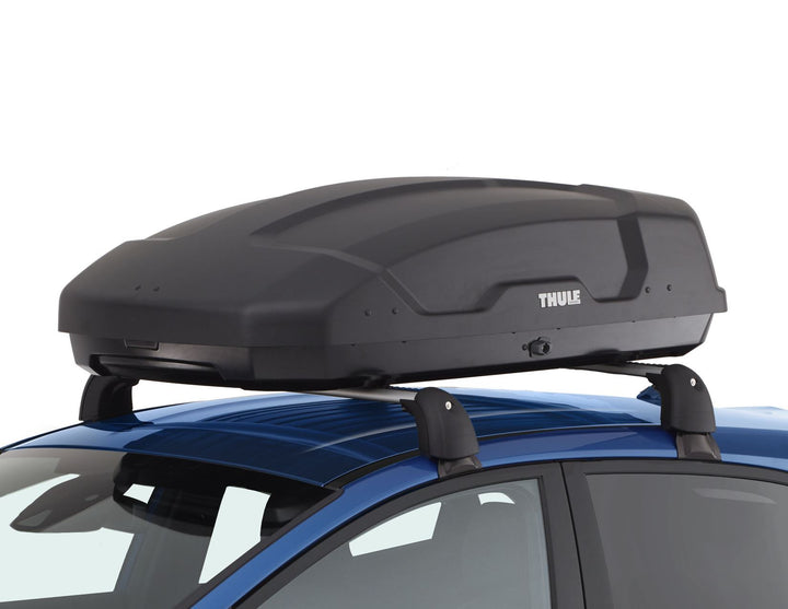 THULE®* 300L ROOF BOX FORCE XT S, BLACK MATTE MOUNTS TO POWERCLICK QUICK- MOUNT SYSTEM
