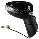 B-MAX O/S DOOR REAR VIEW MIRROR HOUSING BLACK 2017-