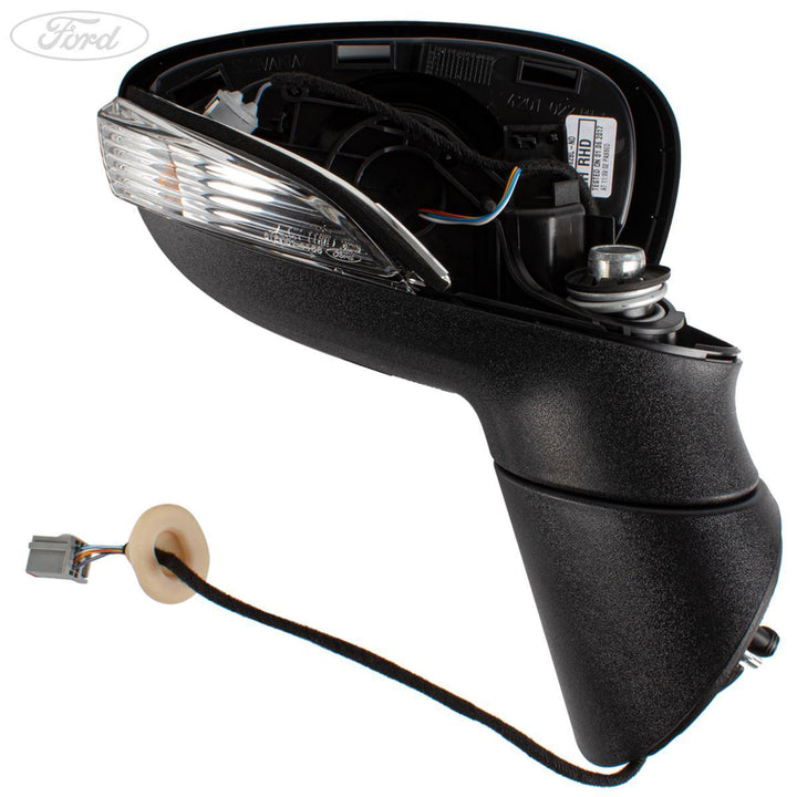 B-MAX O/S DOOR REAR VIEW MIRROR HOUSING BLACK 2017-