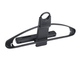 COAT HANGER WITH DOCKING UNIT,MATT BLACK