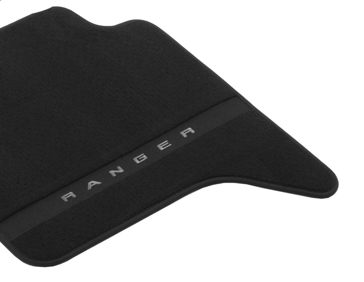 RANGER FROM 06/2022 CARPET FLOOR MATS FRONT AND REAR,BLACK