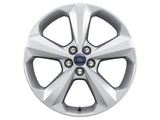 SET OF 4 ALLOY WHEELS WITH FITTING  01/2016