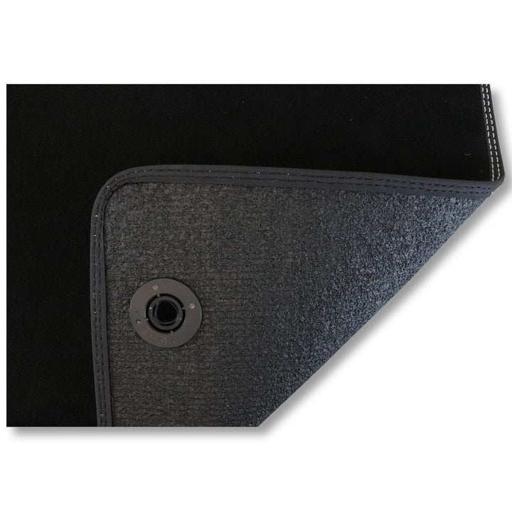 KA MK2 FRONT CONTOURED FLOOR MAT SET VELOUR WITH LOGO 2012-
