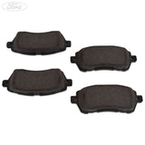 FIESTA FRONT BRAKE PAD AXLE SET 2008-2016