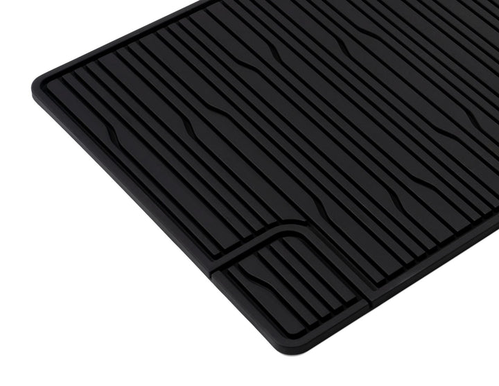 TRANSIT CUSTOM FROM 09/2023 RUBBER FLOOR MATS REAR,BLACK