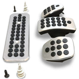 FOCUS MK2 ALUMINIUM NON-ADJUSTABLE PEDALS PEDAL CAPPINGS