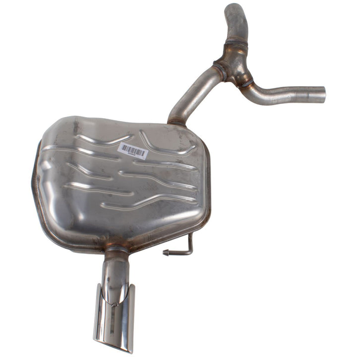 REAR MUFFLER AND PIPE