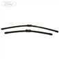 Fiesta Puma Front Aero Flat Wiper Blades Kit Of 2 2017-Onwards