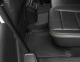 RANGER FROM 06/2022 RUBBER FLOOR MATS FRONT AND REAR,BLACK