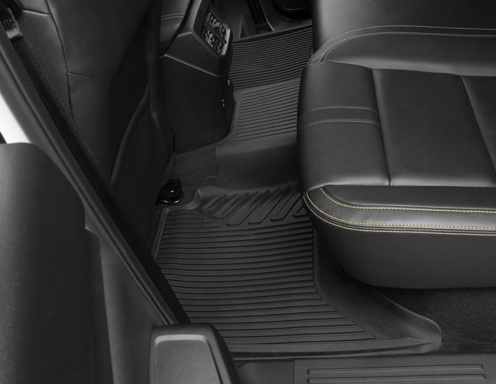 RANGER FROM 06/2022 RUBBER FLOOR MATS FRONT AND REAR,BLACK