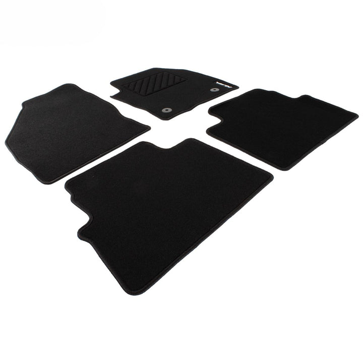 KUGA 01/2008-10/2012 CARPET FLOOR MATS FRONT AND REAR,BLACK