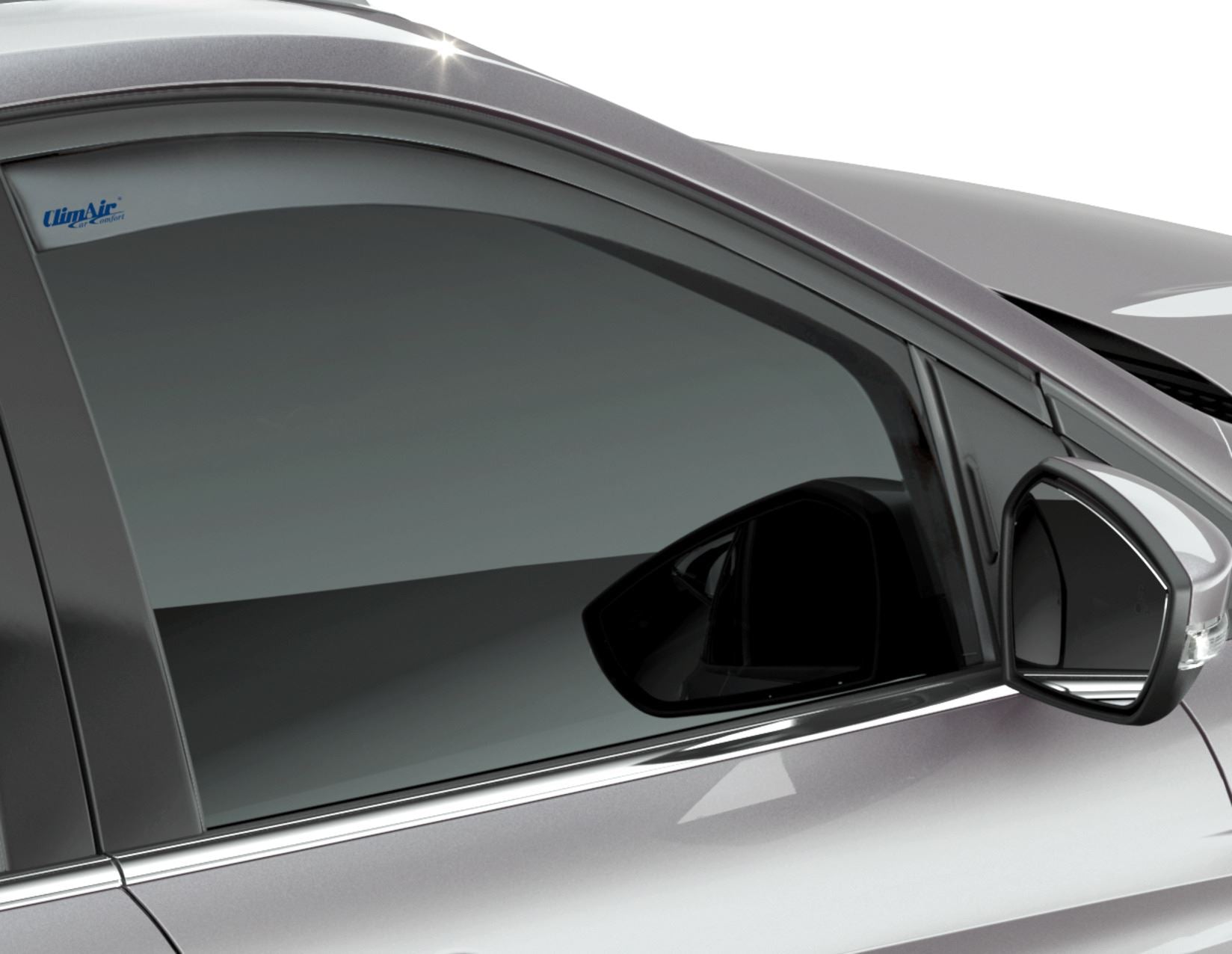 4x In-Channel Wind Deflectors For Ford Kuga MK3 SUV 2020+ - Tinted Visors