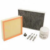 FIESTA SERVICE KIT OIL AIR CABIN FILTER SPARK PLUG