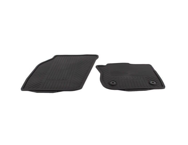 MONDEO FROM 09/2014 RUBBER FLOOR MATS FRONT,BLACK