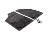 RANGER 01/2006-12/2011 RUBBER FLOOR MATS FRONT,BLACK