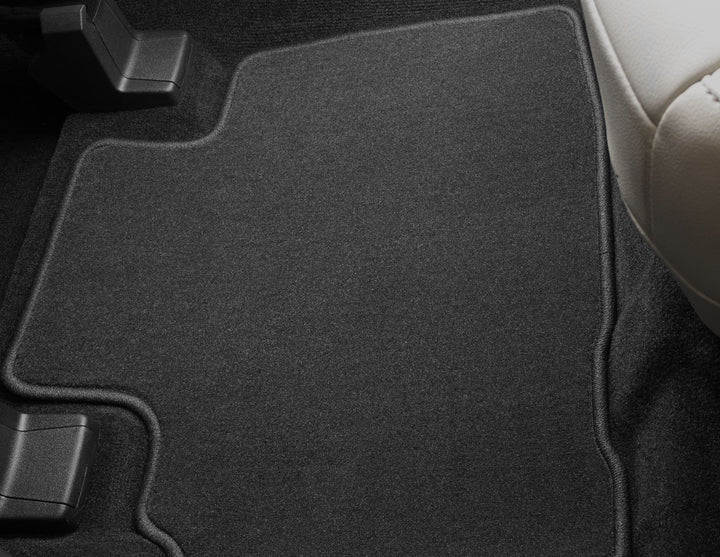 EDGE FROM 01/2016 VELOUR FLOOR MATS FRONT AND REAR,BLACK