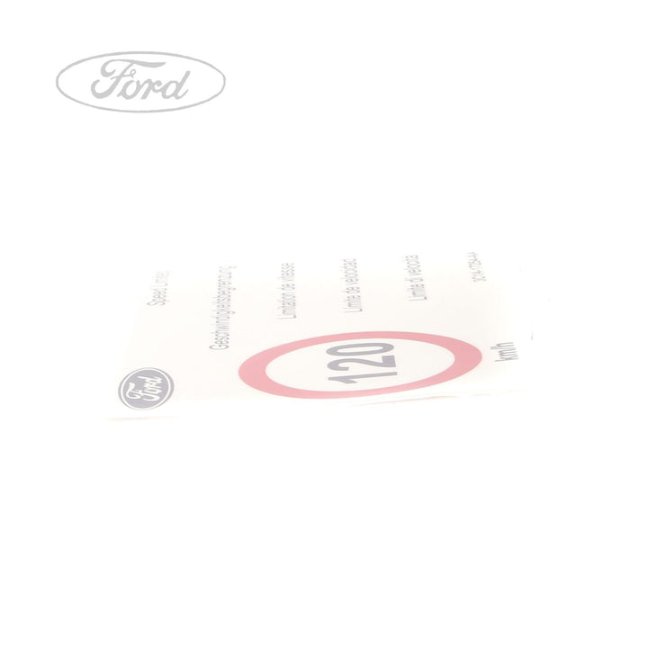 TRANSIT TRANSIT SPEED LIMITER DECAL