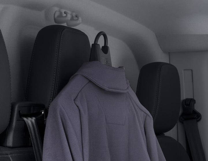 COAT HANGER WITH DOCKING UNIT,MATT BLACK