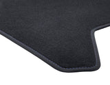 RANGER 02/2019-06/2022 VELOUR FLOOR MATS REAR,BLACK