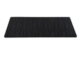 TRANSIT/TOURNEO CUSTOM RUBBER FLOOR MATS REAR,BLACK
