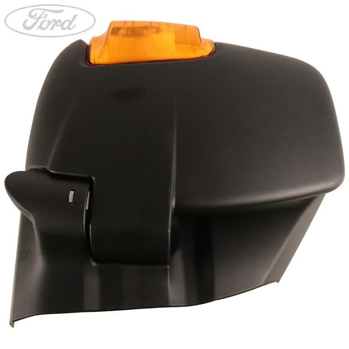 TRANSIT MK8 O/S DOOR MIRROR HOUSING & GLASS LARGE HEAD 15-