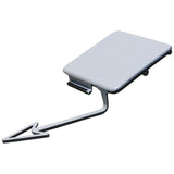 S-MAX GALAXY REAR BUMPER TOWING EYE COVER PRIMED 2015-