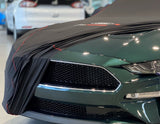 MUSTANG PREMIUM PROTECTIVE COVER BLACK WITH RED LINER AND FORD PERFORMANCE LOGO