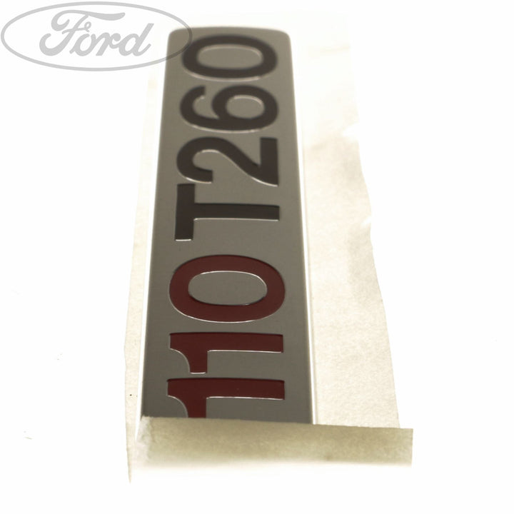 TRANSIT TAILGATE NAME PLATE BADGE EMBLEM 110 T260