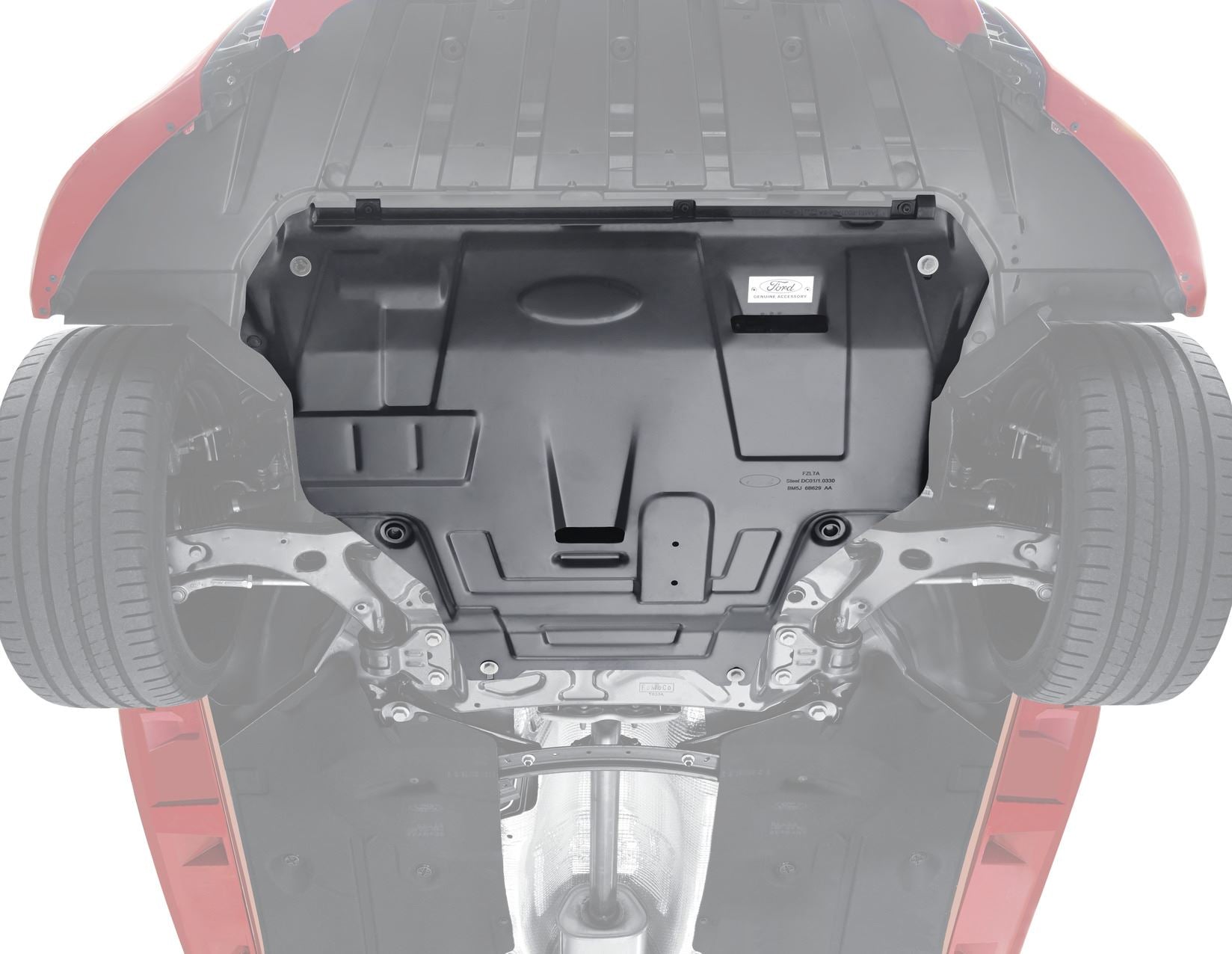 Body Undershield with fitting 37200003-Installation