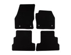 KUGA VELOUR FLOOR MATS FRONT AND REAR, BLACK, 2012 - 2019