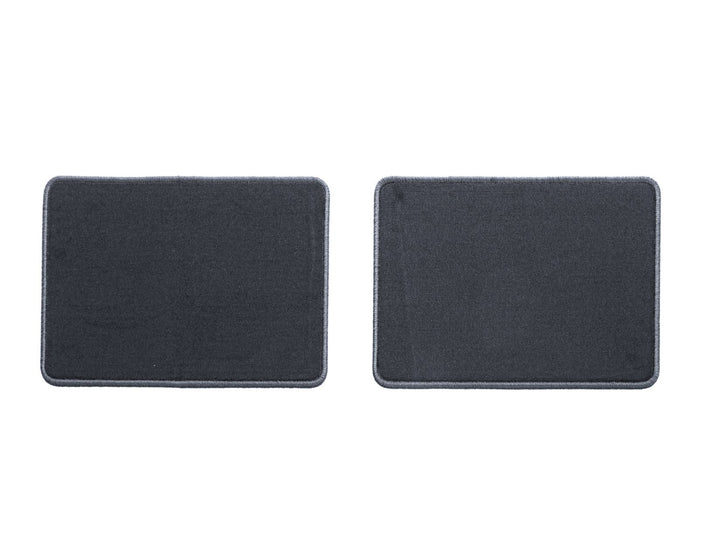 FOCUS REAR CONTOURED VELOUR FLOOR MATS, BLACK, 2018- ONWARD
