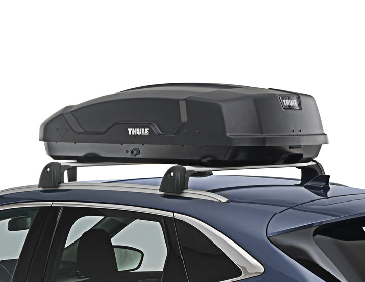 THULE®* 300L ROOF BOX FORCE XT S, BLACK MATTE MOUNTS TO POWERCLICK QUICK- MOUNT SYSTEM