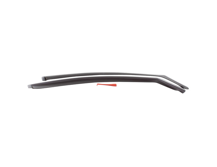 EDGE FROM 01/2016 CLIMAIR®* WIND DEFLECTORS FOR FRONT DOOR WINDOWS,BLACK