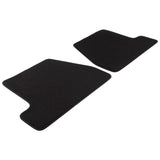 FOCUS VELOUR FLOOR MATS REAR, BLACK, 2011 - ONWARDS