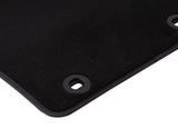 KUGA 01/2008-10/2012 VELOUR FLOOR MATS FRONT,BLACK