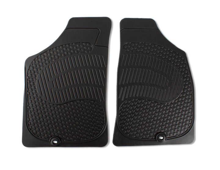 RANGER 01/2006-12/2011 RUBBER FLOOR MATS FRONT,BLACK