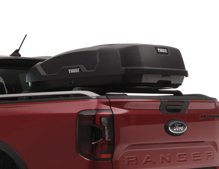 THULE®* 300L ROOF BOX FORCE XT S, BLACK MATTE MOUNTS TO POWERCLICK QUICK- MOUNT SYSTEM