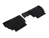 TRANSIT/TOURNEO COURIER RUBBER FLOOR MATS REAR,BLACK