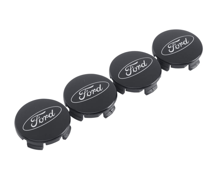 MUSTANG FOCUS EDGE FIESTA SINGLE 54MM CENTRE CAP WHEEL BLACK WITH OVAL LOGO 2015-2024