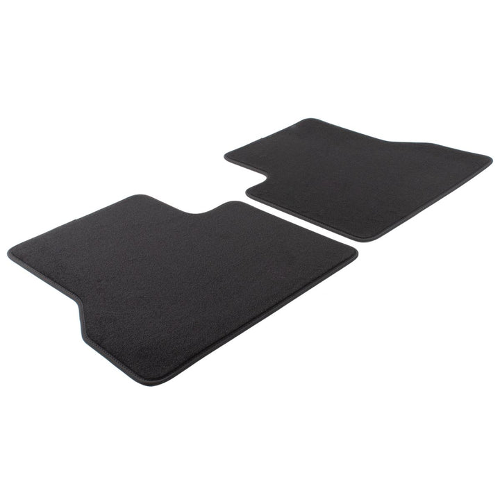 TOURNEO/TRANSIT CONNECT VELOUR FLOOR MATS REAR,BLACK
